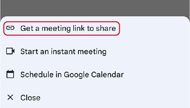 Image titled share google meet link in advance Step-3